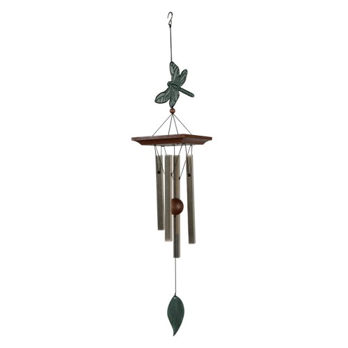 Wind Chime Garden Decor, Dragonfly, ca. 62 cm