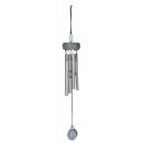 Wind Chime GEM Tinklers , ca. 27 cm, grey