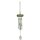 Wind Chime GEM Tunes with Crystal, ca. 27 cm, green