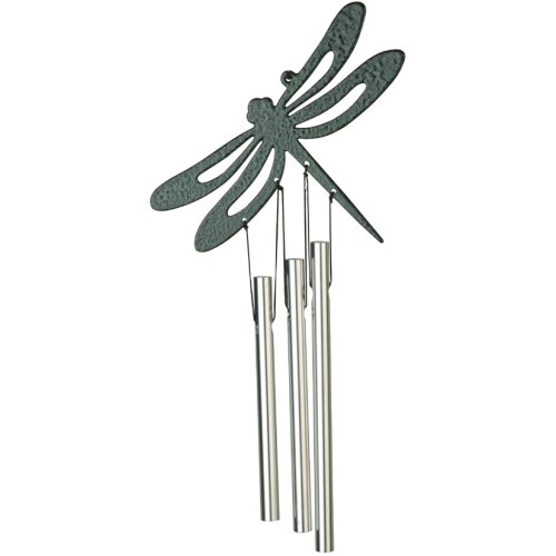 Musical Ornament Stake Chimes, DRAGONFLY