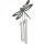 Musical Ornament Stake Chime, Dragonfly, ca. 18"