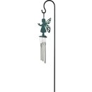 Musical Ornament Stake Chime, Fairy, ca. 18"