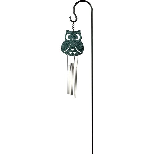 Musical Ornament Stake Chimes, OWL