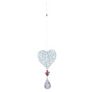 MAGIC CRYSTAL Spinner HEART ca. 40 cm