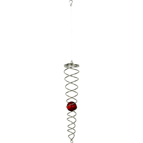 Crystal Vortex Spinner, red, ca. 30 cm