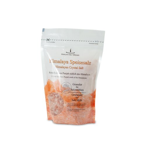 Crystal Salt, orange, 500g, ca. 3-5 mm