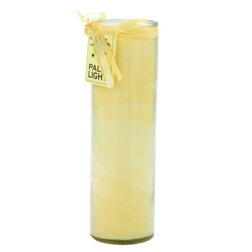 Palmwax Candle, Feng Shui NUANCE Ivory, Ø ca. 6 cm, Height ca. 20 cm
