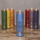 CHAKRA candle, ca. 20 cm, LIGHT BLUE