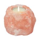 Salt Crystal Tealight Candleholder ROCK, ca. 500 g