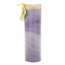 Palmwax Candle, Feng Shui NUANCE Violet, Ø ca. 6 cm, Height ca. 20 cm