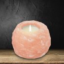 Salt Crystal Tealight Candleholder ROCK, ca. 400g