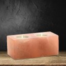 Salt Crystal Tealight Candleholder TWIN CUBE