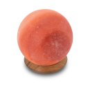 USB BALL, with wooden base, Ø ca. 9 cm