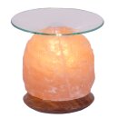 Salt Crystal Aroma Lamp NATURE, with wooden base, Height...