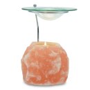 Salt Crystal Aroma Lamp SPECIAL, Height ca. 17 cm