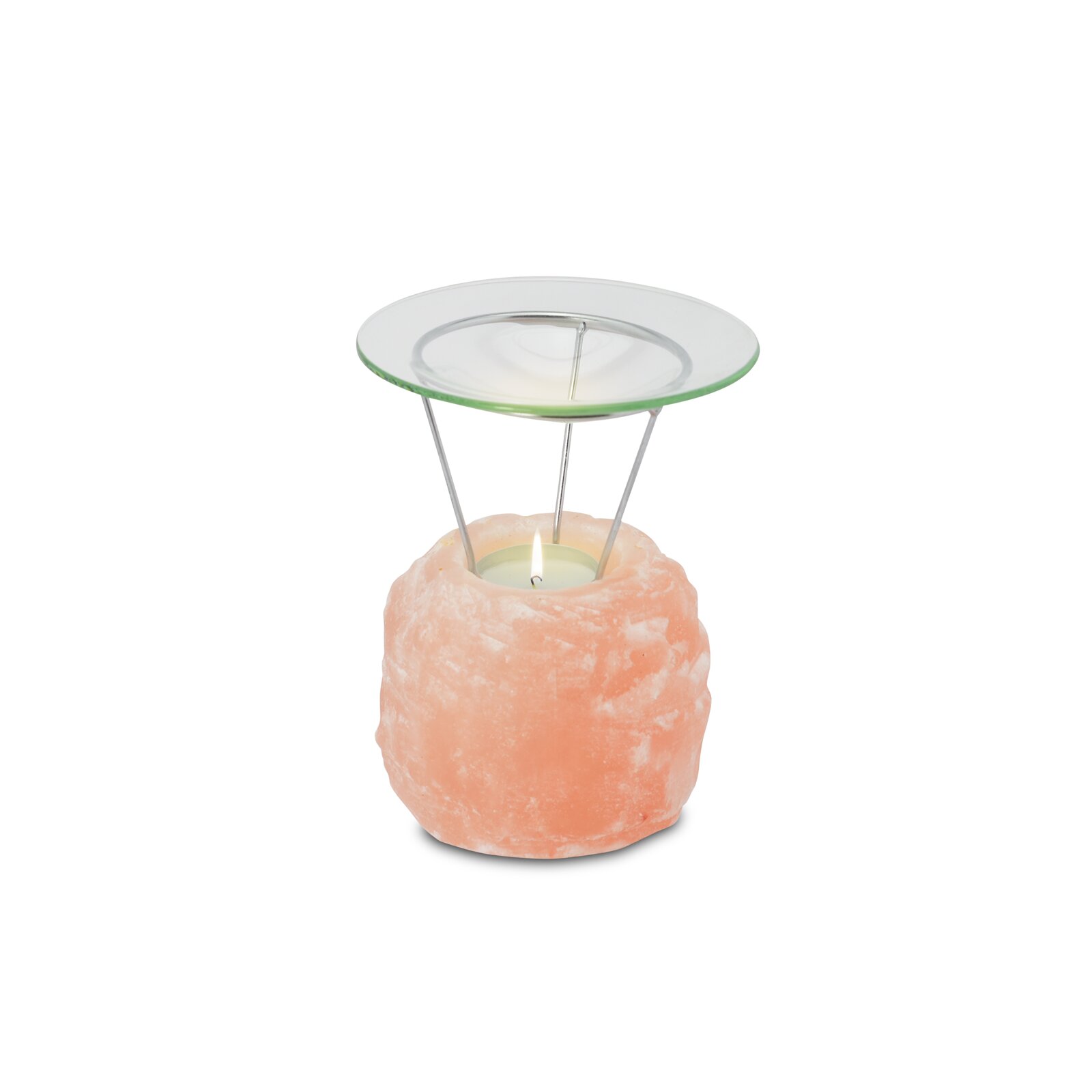 Salt Crystal Aroma Lamp PETITE ROCK, ca. 800 g