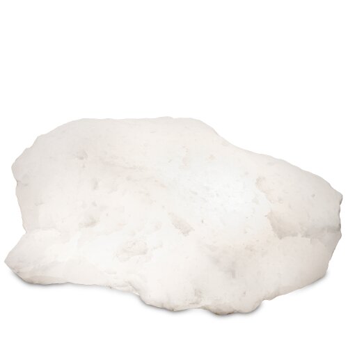 Beleuchteter Salzkristall White Line, ca. 25-30 kg