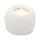 Salt Crystal Tealight Candleholder ROCK White Line