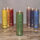 CHAKRA candle, ca. 20 cm, GREEN