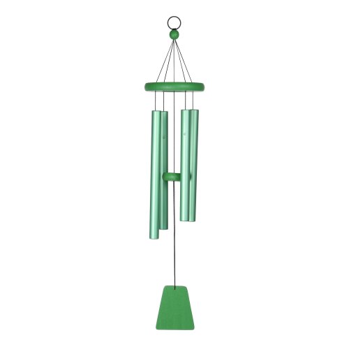 Uni Color wind chimes - approx. 24? / 60 cm  - green