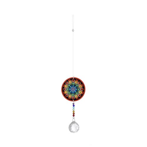 Magic Kristall Windspiel 16"- / 40 cm - Mandala