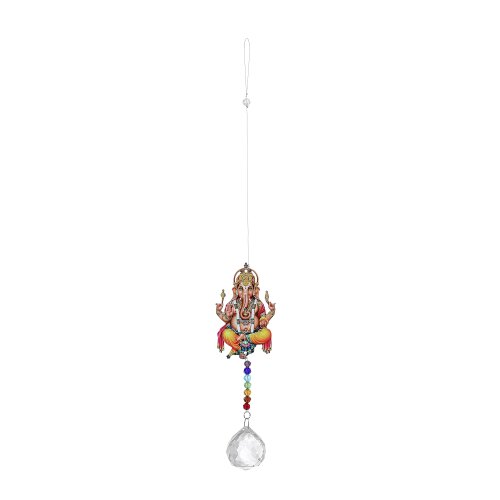 Magic Kristall Windspiel 16- / 40 cm - Ganesha