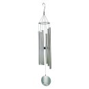 Wind Chime AUREOLE TUNES, ca. 106 cm, silver