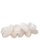 Illuminated Salt Crystal FIRE STONES, White Line, 10 crystals, incl. chain of lights