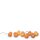 Illuminated Salt Crystal FIRE STONES HEART, 8 crystals, incl. LED fairy lights