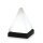 5er LED-Set PYRAMID, LED-Base black with a White Line PYRAMID accessory