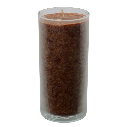 Palmwax Candle Jar, UNIQUE Caramel, Ø ca. 6 cm, Height ca. 14 cm