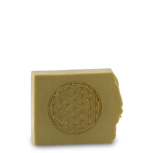 Organic Laurel Natural Shampoo Soap, Flower of Life