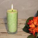 Palmwax Candle Jar, UNIQUE Lime Green, Ø ca. 6 cm,...