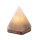 Illuminated Salt Crystal PYRAMID, Grey Line