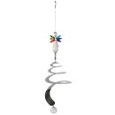 Kristallglas Windspiel, Engel, MULTICOLOR, H ca. 15 cm