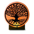 USB TREE, with wooden base, H ca. 12,5 cm