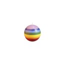 Chakra candle ball, multicolour, ⌀ approx. 10 cm