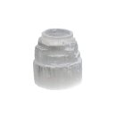 Teelichthalter Selenit, Eisberg, ca. 650 - 1000 g