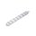 Selenite spiral massage stick, approx. 15 cm