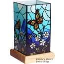Art Light Schmetterling mit Holzsockel 12x12x22 cm
