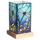 Art Light Libelle mit Holzsockel 10x10x16,5 cm