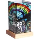 Art Light Einhorn mit Holzsockel 10x10x16,5 cm
