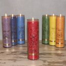 CHAKRA candle, ca. 20 cm, RED