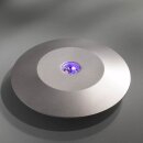 LED BASE UFO, 13.5 cm, 5 LEDs, silver