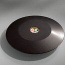 LED-BASE UFO, 12,5 cm, 5 LEDs, Schwarz