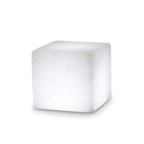 Salt Crystal CUBE, White Line