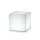 Salt Crystal CUBE, White Line