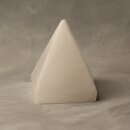 Salt Crystal PYRAMID, White Line