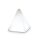 Salt Crystal PYRAMID, White Line