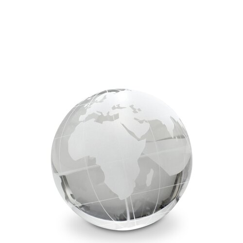 LED Accessories, Crystal Glass Ball EARTH, Ø ca. 6.5 cm